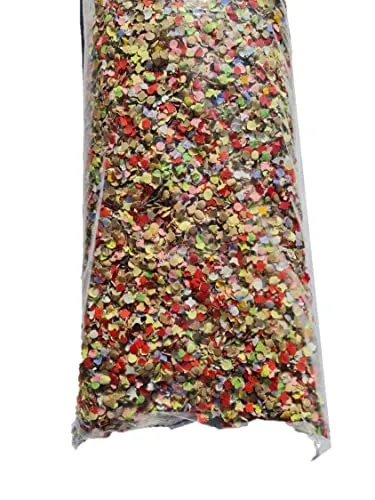 Konfetti - Party Karneval Silvester Fasching Konfettibeutel 10 x 1 kg 10 kg