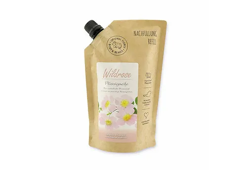 Gerlinde Hofer _ Florex GmbH Flüssigseife mit biologischer Schafmilch 500ml - Wildrose