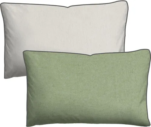 biberna Bettwäsche Grün von biberna