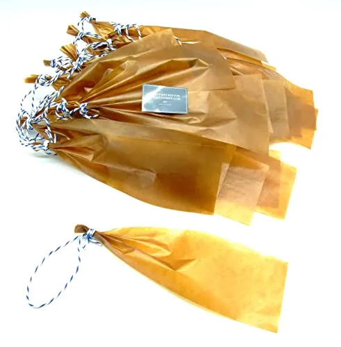 AlcoFermBrew Kunstdarm Ø65mm / 30cm – 30 Stücke | Wursthülle | Salami | Chorizo | Wurst räuchern,