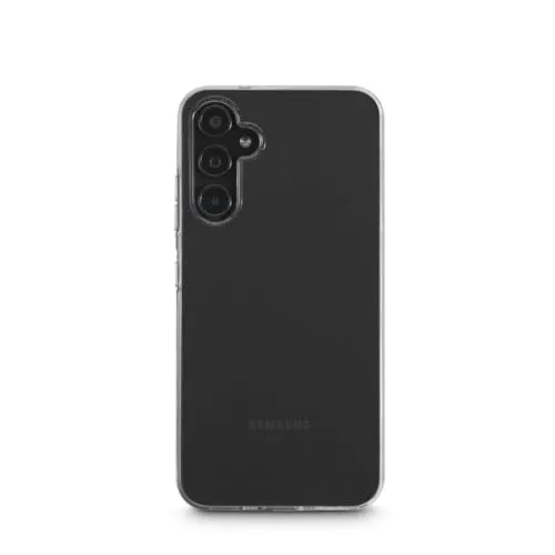 Hama Hülle für Galaxy A35 5G (Handyhülle, Schutzhülle für Rückseite, Case, Kratzfest, extra Schutz für Kamera und Display, transparent, Slim, Hülle dünn) durchsichtig