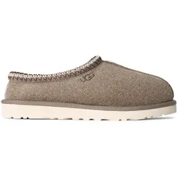 UGG Tasman Shaggy Suede Hausschuh, Flats, Mules, Pantoffel zum Schlupfen grau 43 EU (10 US)