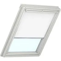 VELUX Verdunkelungsrollo DKL PK08 1025S - Manuell in Weiß - Seitenzug- & Springrollos, perfekter Lichtschutz für ruhige Nächte und Tageslichtkontrolle.