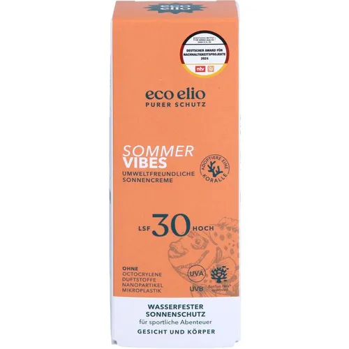 ECO ELIO Sommer Vibes Sonnencreme LSF 30 75 ml