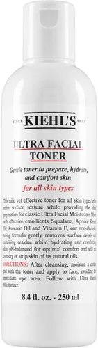 Kiehl's Ultra Facial Toner 250 ml - Sanftes Hauttonikum für alle Hauttypen - Kategorie: Gesichtstonic, spendet intensive Feuchtigkeit und sorgt für einen strahlenden Teint.