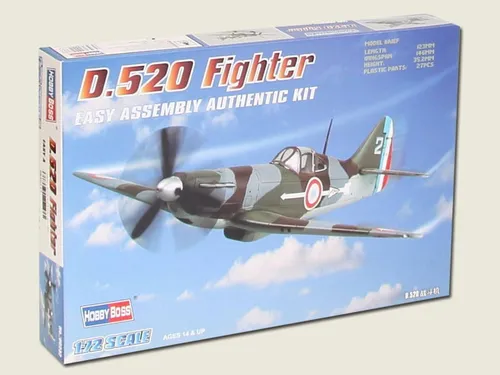 Hobby Boss 1:72 80237 French D.520 Fighter - NEU