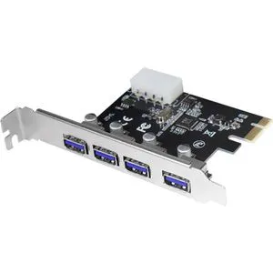 LogiLink PCI-Express-Karte PC0057A PCI Controller, mit 4x USB 3.0 Buchsen