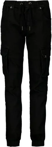 GARCIA JEANS Stoffhose - Off Black - Stoffhose aus 80% Baumwolle, ideal für komfortable Alltagslooks, Größe 170, Farbe: Off Black