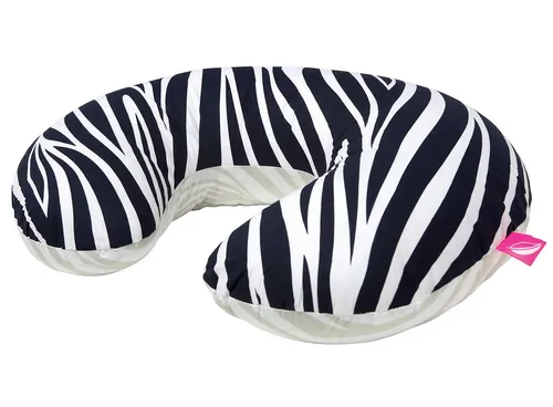 Motherhood Stillkissen Basic, abnehmbarer Bezug, ergonomisch geformt, 100% Baumwolle, Stillkissen klein, Stilkissen Baby