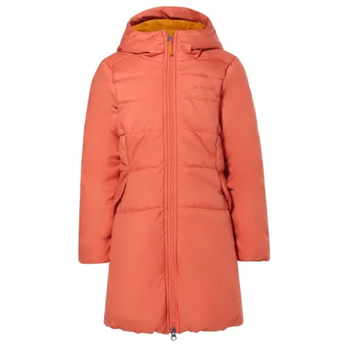 VAUDE Kids Greenfinch Coat Girls III - Wasser- und schmutzabweisender Wintermantel für Mädchen, warm wattiert mit Mitwachsfunktion im Ärmel, nachhaltig aus recyceltem Polyester gefertigt.