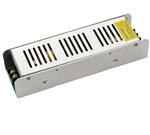 12V 150W Slim Flach LED Trafo Netzteil - Kompakter und leistungsstarker LED Transformator für RGB-Streifen und einfarbige LED-Lampen. Universell einsetzbar mit geprüfter Qualität. Entdecken Sie auch unser umfangreiches Sortiment an LED-Produkten!