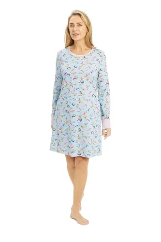 Rösch Nachthemd im Macaron-Alloverdruck Baumwolle/Elasthan 1253567 44, 16459