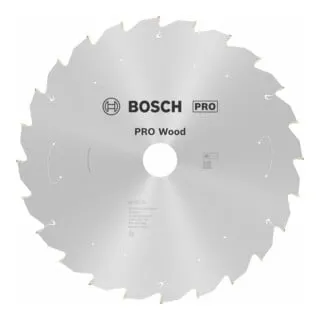 Bosch Kreissägeblatt Standard for Wood 250x2.2/1.6x30, 24 Zähne