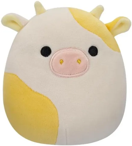 Squishmallows SQCR05402 - Bodie die Kuh 19 cm - Stofftiere & Teddybären, superweiches Kuscheltier für gemütliche Reisen und Spielstunden, perfekt zum Sammeln und Spielen.