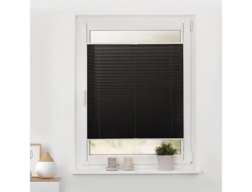 LICHTBLICK Plissee - grau - klemmbar - 50x130 cm - Jalousien & Rollos, vielseitig einsetzbares Plissee in elegantem Grau, ideal für Fenster ohne Bohren dank der praktischen Klemmfunktion.