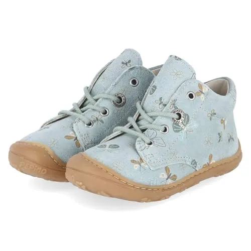 Pepino Pepino 50 Unisex Lauflernschuh aus Rauleder in Weiß - Hochwertiger Lauflernschuh aus Rauleder für Kinder, mit Echtleder-Innenfutter für optimalen Tragekomfort und eine rutschfeste Sohle für sicheres Laufen.