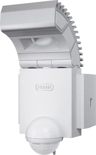 Osram NOXLITE LED SPOT Sensor 8 W WT - Intelligente Wandbeleuchtung für Außenbereiche - Einbauleuchten mit integrierten Bewegungs- und Tag/Nacht-Sensoren für optimale Lichtsteuerung, ideal für Garten, Garage und Patio. Schwenkbarer Leuchtkopf für individuelle Ausleuchtung.