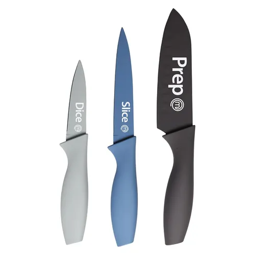 MasterChef 3-teiliges Küchenmesser Set Messerset 3 Knife Messer Kitchenknifes