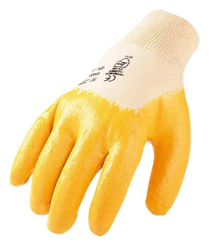 Asatex Handschuh Nitril Größe 9 gelb - 03400/9 (VPE: 12 Paar)