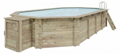 Karibu Holzpool Modell 5A 38 mm KDI SPARSET