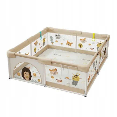 LAUFSTALL für KINDER GROSS XXL 180x200cm mit MATTE & 100 BÄLLEN