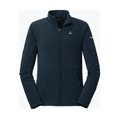 Schöffel Herren Fleece Jacket Toreck M - Atmungsaktive Funktionsjacke - Funktionsjacke aus Stretch-Fleece für optimale Bewegungsfreiheit und Atmungsaktivität, ideal für Outdoor-Aktivitäten. Mit wärmendem Stehkragen und sicheren Reißverschlusstaschen.