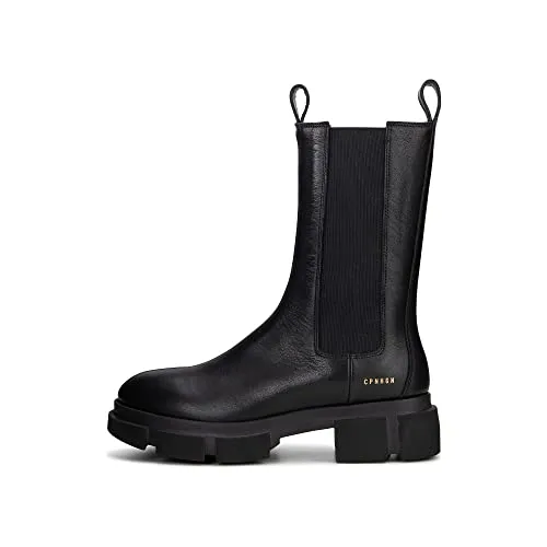 Copenhagen Studios CPH500 Stiefel schwarz 41 EU - Wanderschuhe aus 100% Leder, stilvoll und langlebig, ideal für Outdoor-Abenteuer und urbanes Flair.