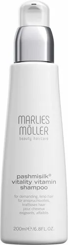 Marlies Möller Pashmisilk Vitality Vitamin Shampoo 200 ml - Hochwertiges Shampoo für Damen mit Vitaminen für vitales Haar, ideal für gepflegte und gesunde Strähnen.