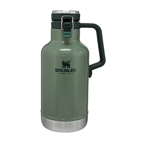 Stanley 10-01941-067 Thermosflasche 1,9 l Grün - Thermobehälter mit doppelwandiger Vakuum-Isolierung, hält Getränke bis zu 24 Stunden heiß oder kalt – perfekt für Outdoor-Abenteuer.