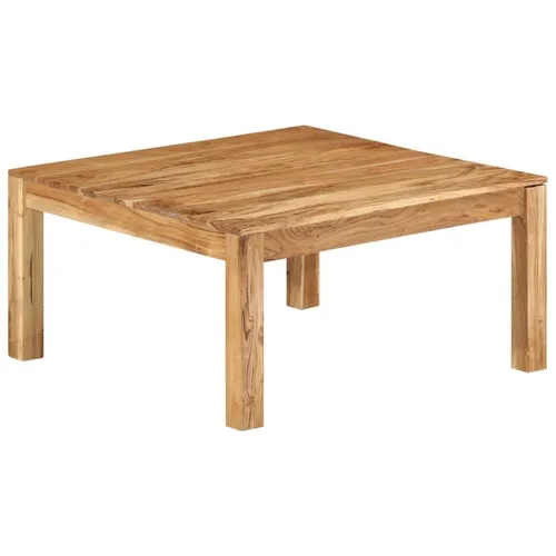 The Living Store Couchtisch 80x80 cm aus Akazienholz