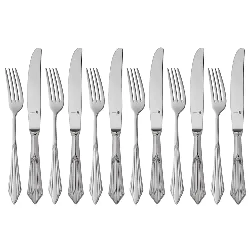 WMF Besteck-Set (12-tlg) - Cromargan protect - Besteckset mit 12 Teilen aus hochwertigem Cromargan protect, spülmaschinengeeignet und kratzfest für langanhaltenden Glanz.