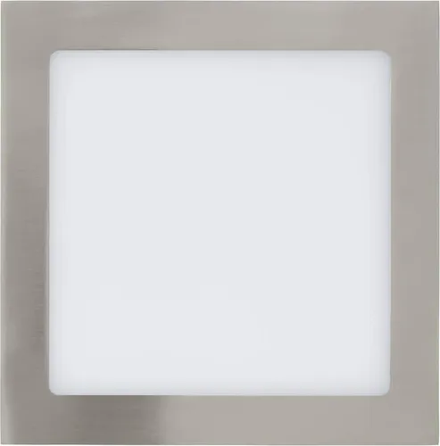 Eglo 31677 Fueva 1 LED Einbauleuchte 16.47W Metallguss nickel-matt