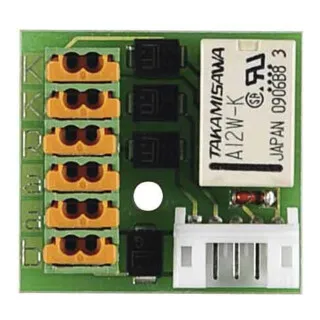 Elcom RSR-200 RSR-200 i2-BUS Rufschaltrelais - Druckschalter für i2Audio-Intercom, ermöglicht Anschluss weiterer Geräte und nachträgliche Steuerung von Beleuchtung, ideal für moderne Sprechanlagen.