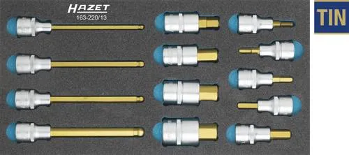 Hazet Steckschlüssel-Bit-Einsatz-Set 1/2