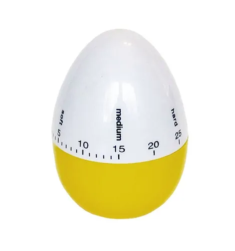 KURZZEITMESSER Ei WEISS/GELB Eieruhr 60 min Küchentimer Wecker Küchen-Timer 51