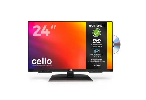 Cello C2424F LED-Fernseher mit integriertem DVD-Player von Cello