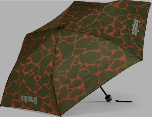 ergobag Taschenregenschirm mit Handschlaufe in orange von ergobag