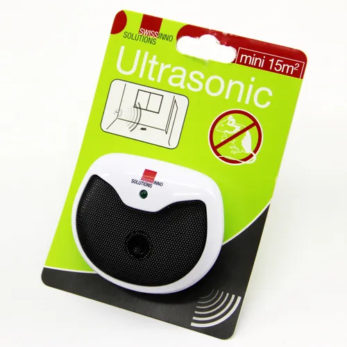 Swissinno Ultraschall Nagetiervertreiber - effektiver Schutz gegen Ratten und Mäuse, geräuschlos und giftfrei für Haustiere