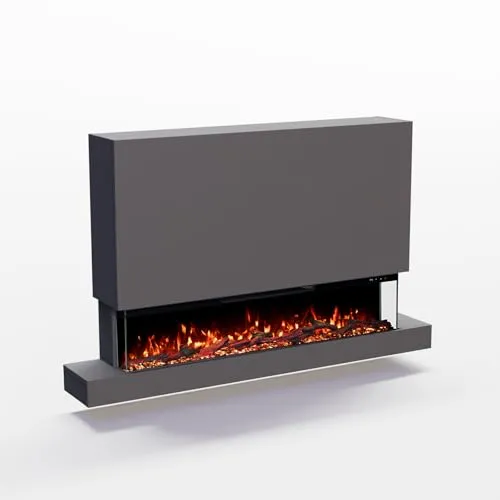 GLOW FIRE Elektrokamin Clear Wall XL