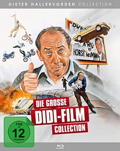 Die große Didi-Film Collection [Blu-ray] - Filme, lustige Komödien mit Didi und unvergesslichen Momenten, ideal für Filmabende mit Freunden und Familie