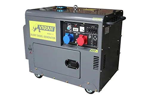 DIESEL STROMERZEUGER SCHALLGEDAMPFT 5KVA 400V & 230V