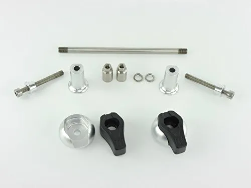 Sturzpads passend für Ducati Monster 696/796 Silber