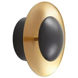 Lindby Wandleuchte Tiama, LED, Metall, Schwarz - Moderne LED-Wandleuchte aus Metall, warmweißes Licht, ideal für stimmungsvolle Akzente in Wohnräumen.