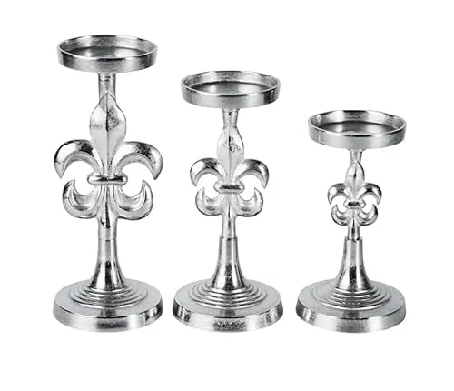 Kerzenständer Silber von Michael Noll