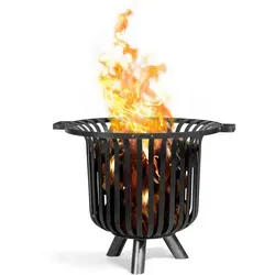 Feuerkorb Verona - Stylischer Feuerkorb für Garten und Terrasse, ideal für gemütliche Abende im Freien und sorgt für Wärme und Atmosphäre.