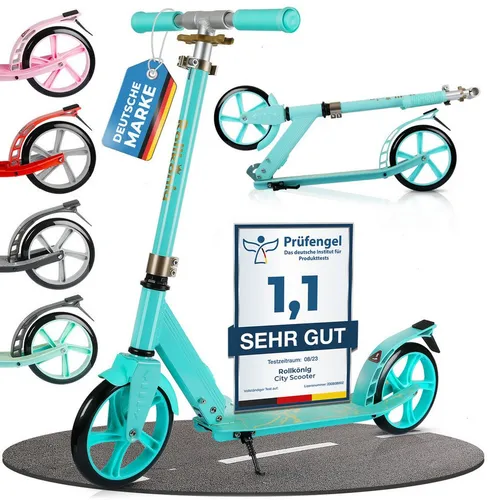 Rollkönig ® Faltbarer Kinderroller für 6 Jahre+