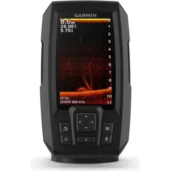 Garmin Striker PLUS 4CV GPS-Hand-Navigationsgerät, 10,16 cm Bildschirmdiagonale, 16 h Akkubetrieb, Wasserdicht