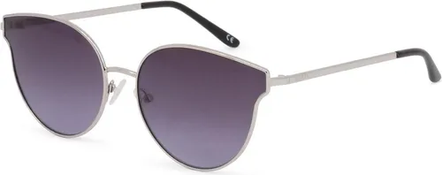 GUESS Unisex GF0353 6110B Sonnenbrille - Sonnenbrillen für Damen, stilvolles Design in Shiny Light Nickeltin mit Gradient Smoke Gläsern – perfekt für modebewusste Looks.