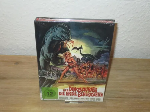 Als Dinosaurier die Erde beherrschten Blu-Ray Mediabook Anolis Cover B - NEU&OVP