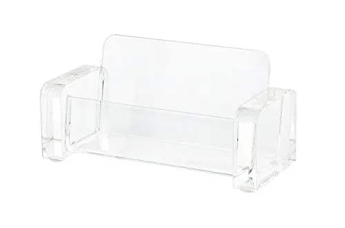 Wedo 604416 Acryl Visitenkartenhaler (Cristallic) glasklar